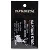 Captain Stag Captain Stag Um 1524 [cs Sticker Square 90 X 70mm Black]