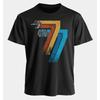 Men's Y2K Short Sleeve Crew Neck T-Shirt Retro Sci-Fi Starfighter Graphic Print Cotton Blend Regular Fit Vintage Streetwear Top