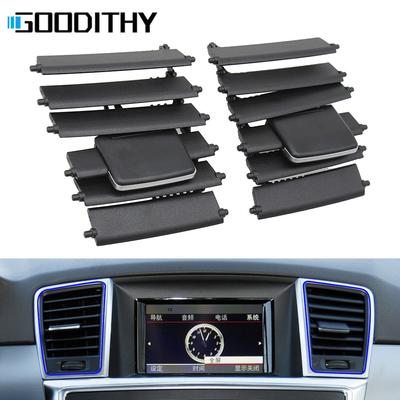 W166 W292 Auto Dashboard Mittleren Klimaanlage AC Vent Outlet Grille Rutsche Clip Reparatur Kit Für Mercedes Benz ML350 GL450 GLE