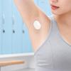 2Pcs Underarm Sweat Pads for Men Women, Self-Adhesive Armpit Perspiration Absorber Cotton Pad, Invisible Disposable Anti-Perspiration Patches