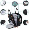 Baby-Essentials-Reisetasche – multifunktionale, wasserdichte Wickeltasche, Reise-Essentials-Babytasche mit Wickelunterlage, Kinderwagengurten und Schnulleretui