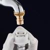 Copper Core Washing Machine Faucet Stainless Steel Thickened Double Outlet Faucet Single-coupled Triple Outlet Adapter