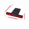 3D ABS AMG Logo Auto Front Grille Badge Emblem Sticker For Mercedes Benz W204 W205 W212 W213 W176 W177 Premium Styling Accessory