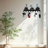 Wall Mount Cat Key Holder Festive Home Decor Utility Hooks
