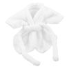 Halat de pluș pentru păpușă ursuleț, Set de haine pentru păpușă, Accesorii pentru păpuși pentru îmbrăcat, Jucării de pluș, Accesorii pentru cadă copii și Accesorii baie casă de păpuși