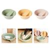 Compact Wash Bowl with Groove. Practical for on The Go Or Small Living .