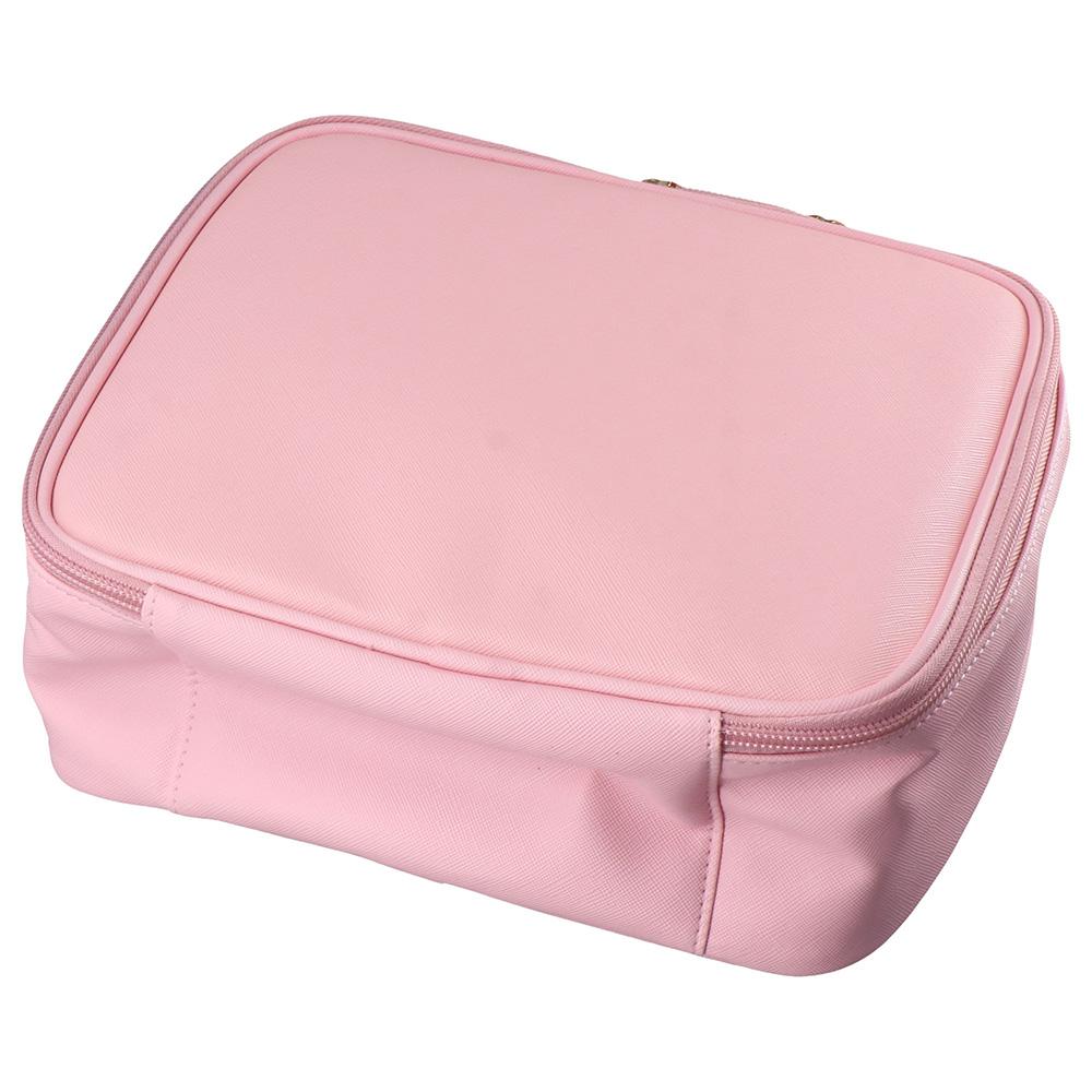 

Сумка для хранения косметического футляра из ПВХ, регулируемые разделители, сумка для хранения косметики, кистей для макияжа,