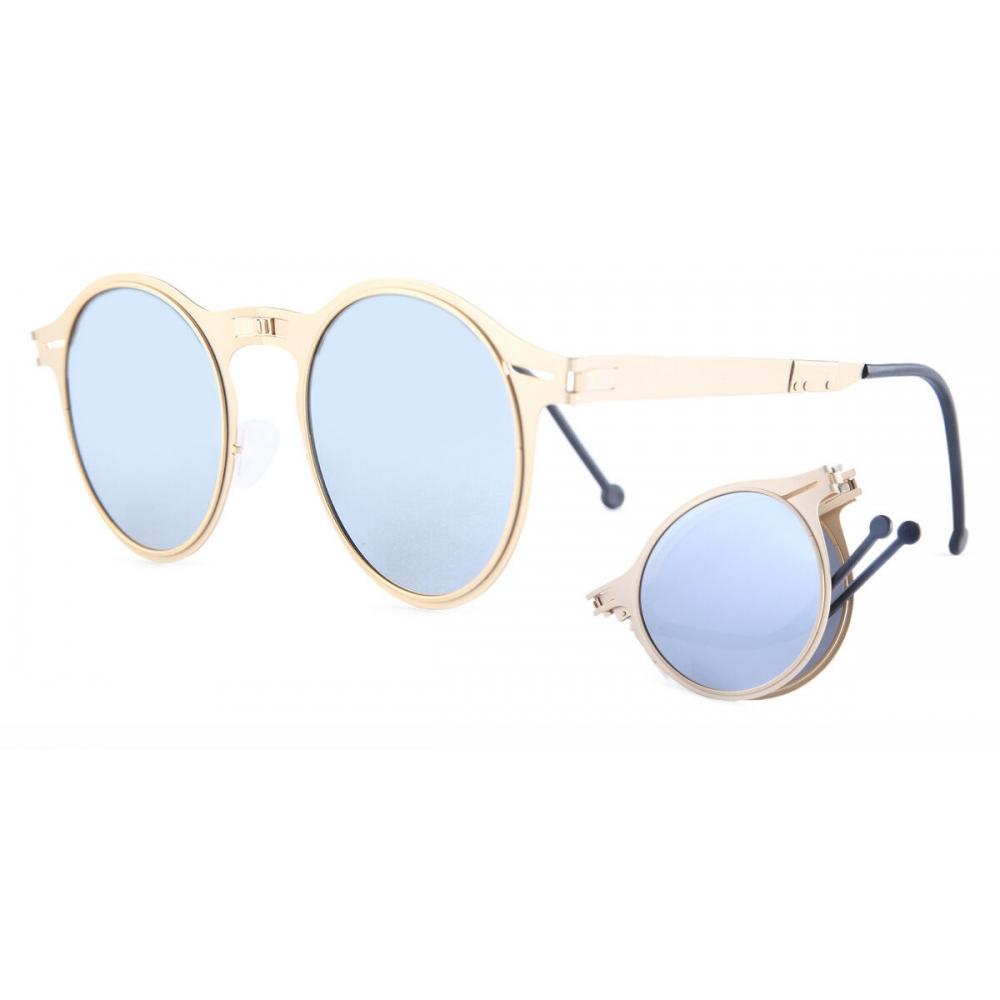 

Roav Galaxy 1003 Balto Folding Gold Polarized 14.61 Unisex Sunglasses Brush Gold/51