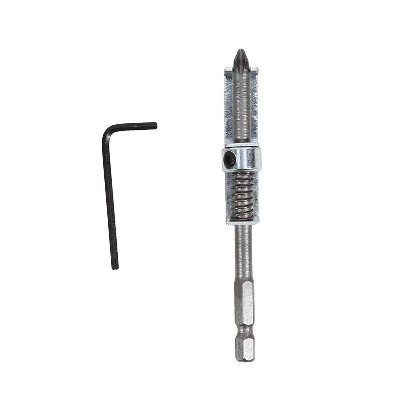 

Spring Positioning Screwdriver Spring Type Screw Fixing Drill Bit One‑Hand Operation Universal Cross Bit