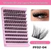 Cross-Border DIY Segmented False Eyelashes Set - 10 Rows for Daily Makeup