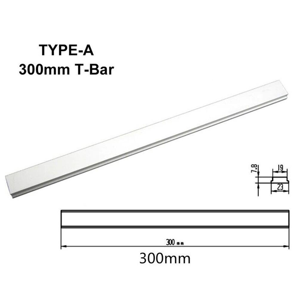 DIY Projects 450mm Aluminum Alloy Slider T-track Slider For Table Saw Accessory DIY Woodworking Compact Design