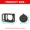 Precise Fitted Silicone Protective Cover for Action 6 Cameras Shell Shock Resistance Cooling Efficiency Lanyard