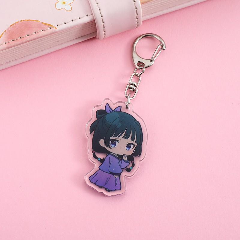 

1/8Pcs Anime The Apothecary Diaries Acrylic Keychain Cute Backpack Pendant Funny Bag Charms Accessories Decoration Holiday Gifts 5cm