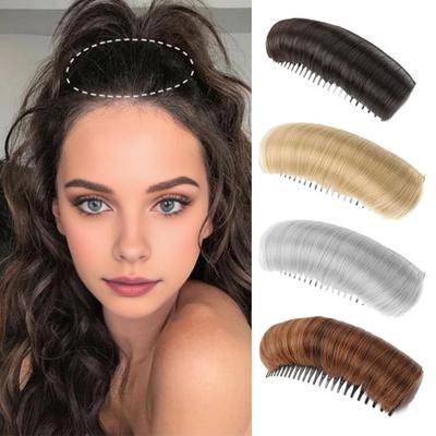 3 Stück unsichtbares Haarpolster, natürliche Haarbasis, Beulenclip, Haar-Styling-Einsatzwerkzeug für Volumen, DIY, Erhöhung des Haar-Accessoires