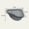 Sink Food Catcher Corner Basket Magnetic Suction Drainage Triangle Drying Rack No-Drill Kitchen Cleaning Drain Baskets 1PC