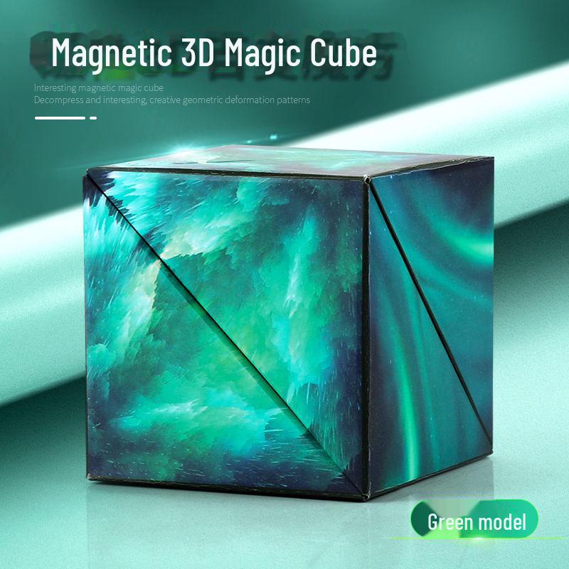 3D Magnetic Logic Cube: Innovative Children's Educational Toy