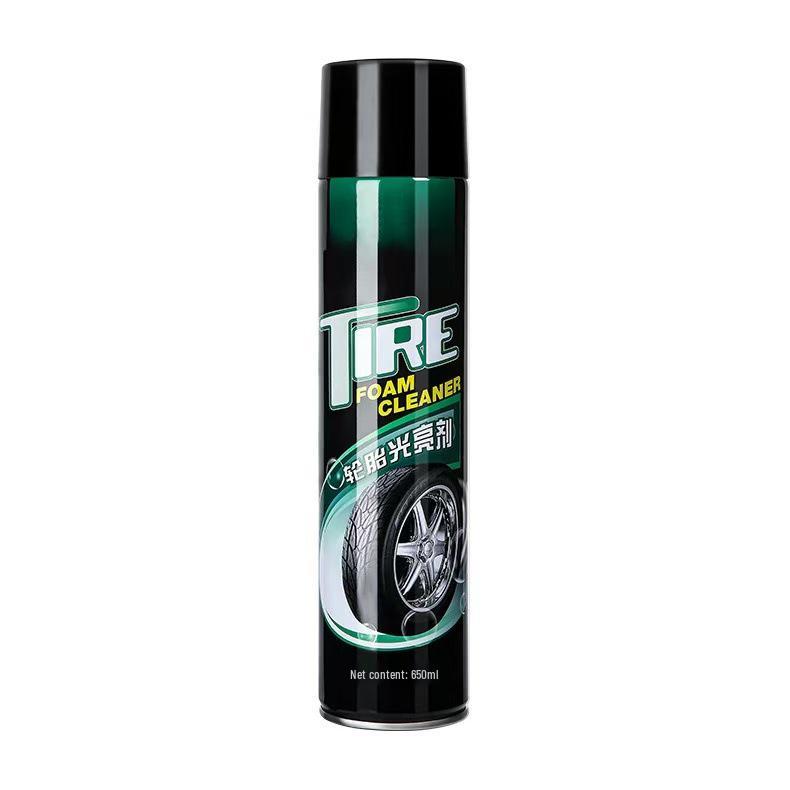 Protective Tire Wax & Foam Cleaner - Enhances Shine, Removes Stains, Anti-Aging & Dustproof Formula