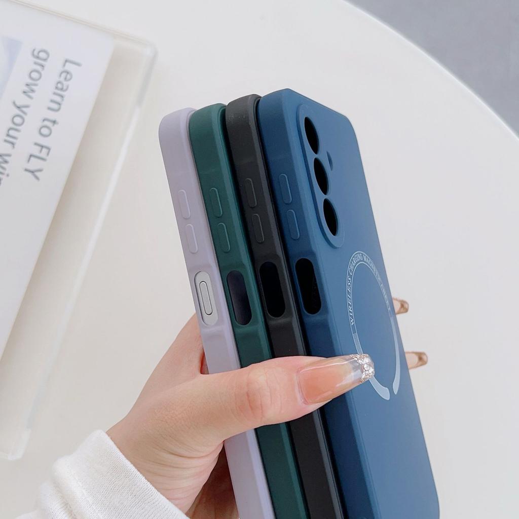 Suitable for Samsung A56 Mobile Phone Case A36 Magnetic A26 Rubik's Cube Liquid A54 All Inclusive A55 Anti Fall A35 Ultra Thin A14