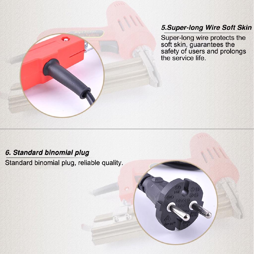 220V 1800W Electric Straight Staple Guns Framing Nailer Staple Gun 10-30 MM Straight Nail F15-F30