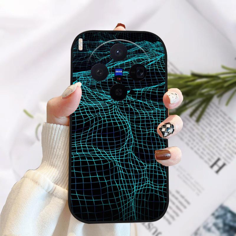 Case For VIVO X300 X 300 5G Shockproof Silicone Soft TPU Case For VivoX300 Back Cover Coque Stylish Painting Protective Fundas