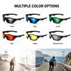 Polarized Sports Sunglasses for Men UV400 Driving Fishing Cycling Sunglasses Lightweight Outdoor Running Shades Eyewear