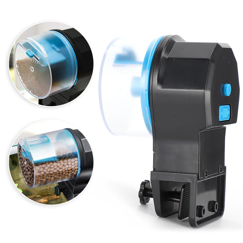 Plastic Aquarium Intelligent Feeder Fish Tanks Goldfish Tortoise Automatic Smart Food Feeding