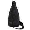 Chest Bag Vintage Soft Leather Crossbody Bag Men's Business Shoulder Bag
