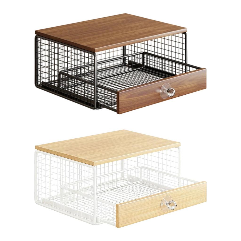 Coffee Pod Storage Drawer, Sliding Espresso Capsule Holder, Space Saving