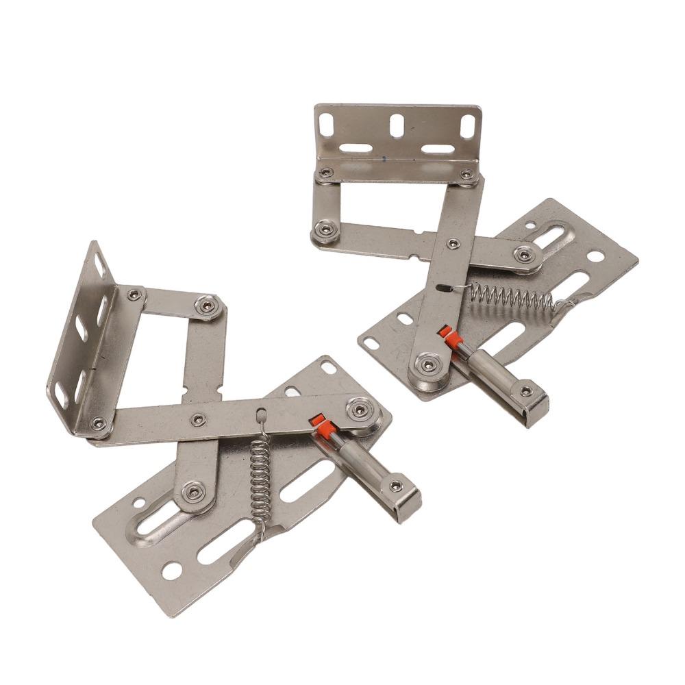 2pcs Practical Tip Out Tray Hinge Easy Install Flip Door Hinge Cabinet Hinge Bathroom Cabinet