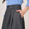 French Style A-Line Midi Skirt