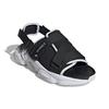 Adidas Originals Ozweego Series Sandal Velcro Casual Beach Sandals Unisex Sandals Black White GZ8410