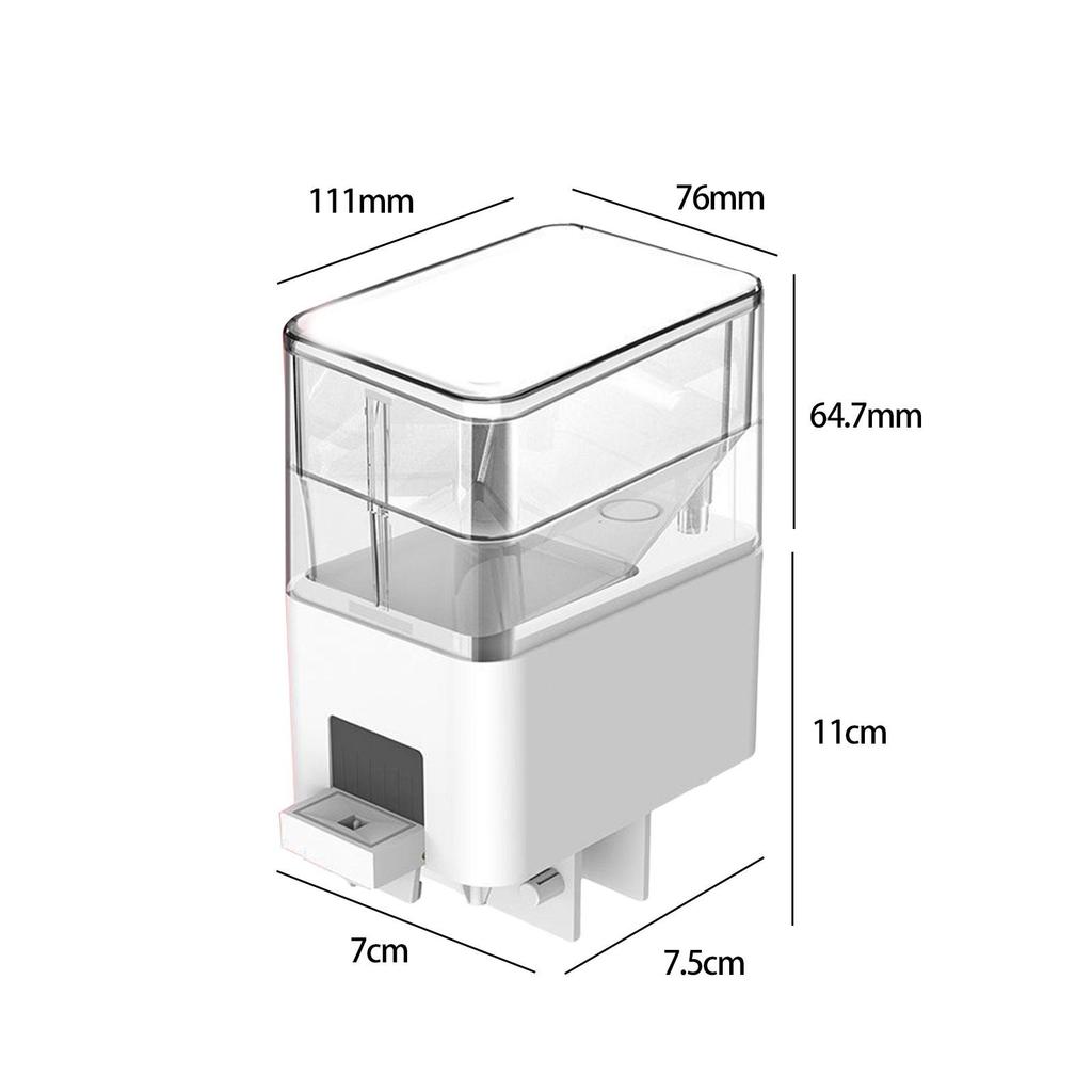 Automatic fish feeder, automatic fish food feeder dispenser for aquarium small