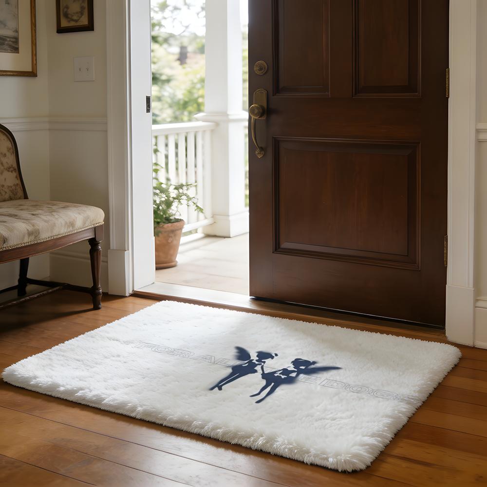 DDrake Rapper Floor Mat Soft Flannel Absorbent Mat Non-Slip Rug Home Bedroom Bathroom