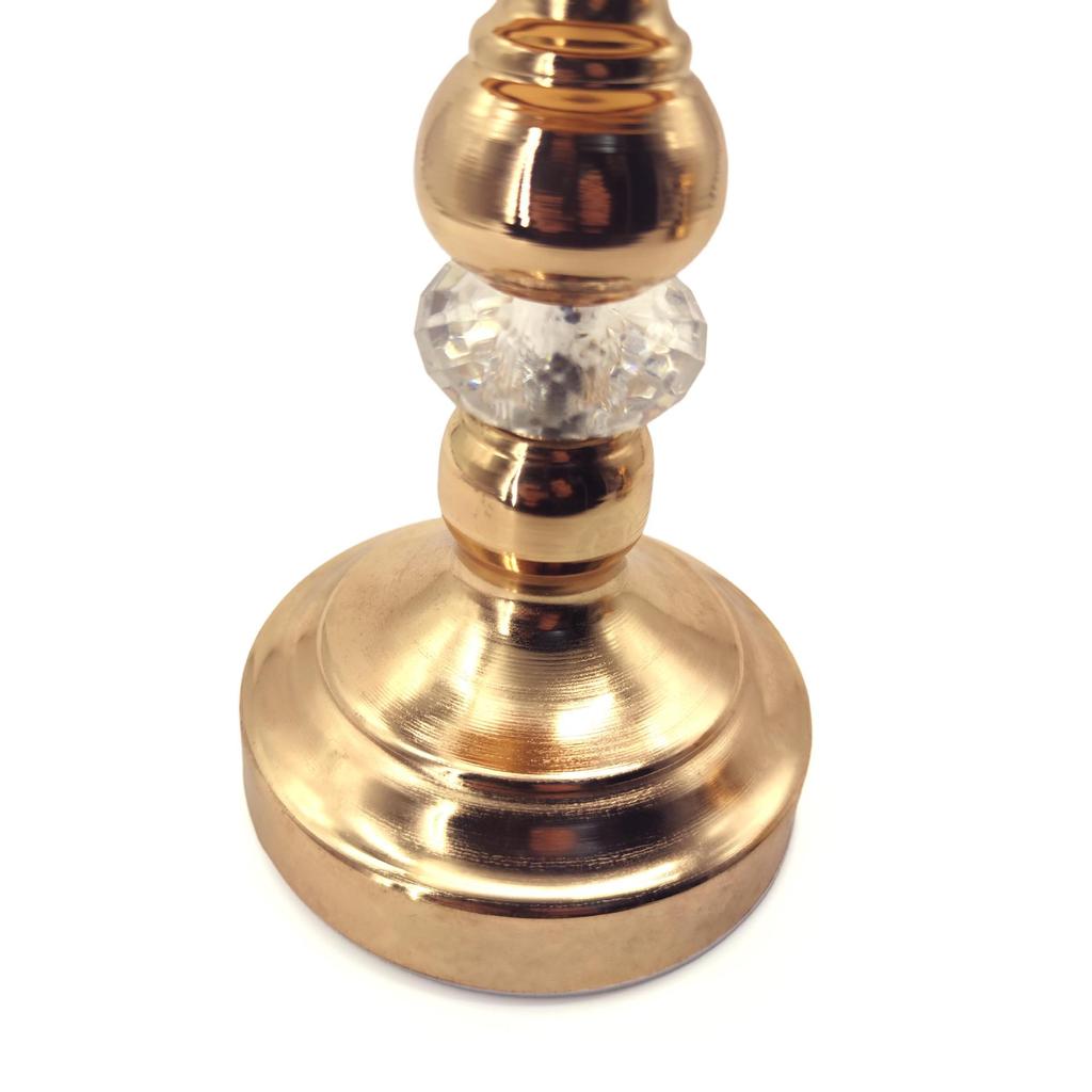 Nordic Gold Candlestick Decor - Simple Luxury for Weddings & Home Dining Table