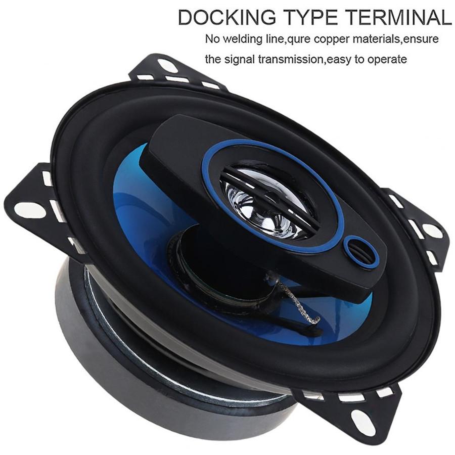 2pcs 4 Inch 100W 3 Way Car Hifi Loud Speaker Coaxial Horn Auto Automobile Stereo