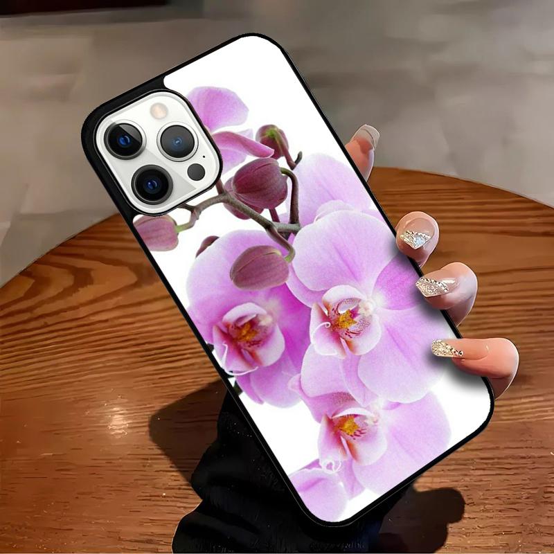 

Orchid Flowers Colorful Phone Case For iPhone 17 Air 16 15 14 13 12 11 Pro Max Max Plus Bumper Case Cover iPhone 13pro