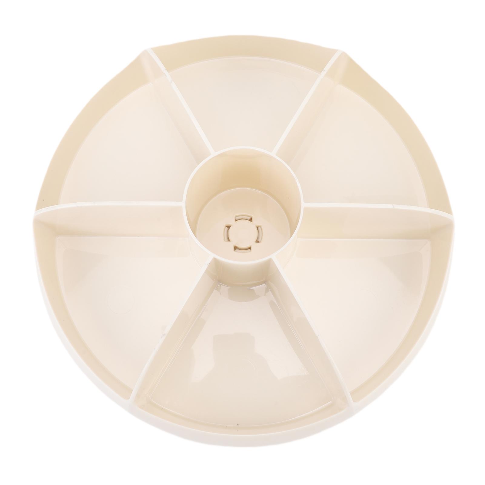 

Makeup Organizer with 7 Compartments Cosmetics Storage Box Display Case for Makeup Brushes Eye Pencils Skincare