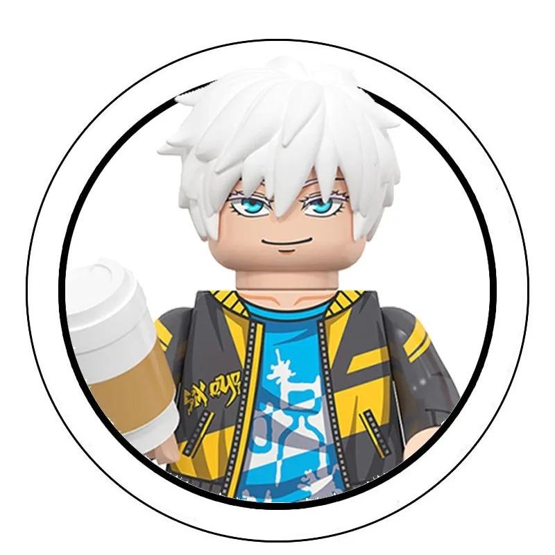 WM6202 WM6201 WM6200 WM6140 WM6139 Jujutsu Kaisen Byggeklosser Mini Actionfigur Itadori Yuji Gojo Satoru Ryomen Gaver Leker