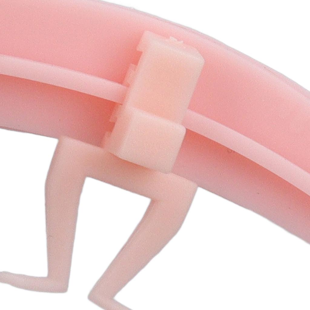 Eyelash Extension Separator Reusable Washable Silicone Lash Lift Tool Lash Extensions Supplies for Salon Pink