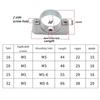 16-32mm Dia Round Pipe Clamp Saddle Card Fixed Clip with Screw 304 Stainless Steel Off-Wall Code Round Pipe Bracket Fastener