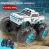 Waterproof Rc Car 1/14 Amphibious 4Wd Off-Road Vehicle Remote Control Water Land Crawler Stunt Climbing Truck Toys for Boys Gift