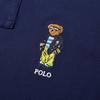 Polo Ralph Lauren Polo Bear Embroidered Button Straight Fit Short Sleeve Polo Shirt Men Tops Navy-Blue 710835783-001