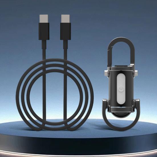 Rechargeable LED Flashlight High Brightness 3 Lighting Modes Waterproof Compact Portable Keychain Flashlight Mini Torch