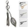 Sophisticated Sturdy Alloy Leaf Pendant Keychain Accessory Portable for Enhancing Your Personalize Styles Casual Wear