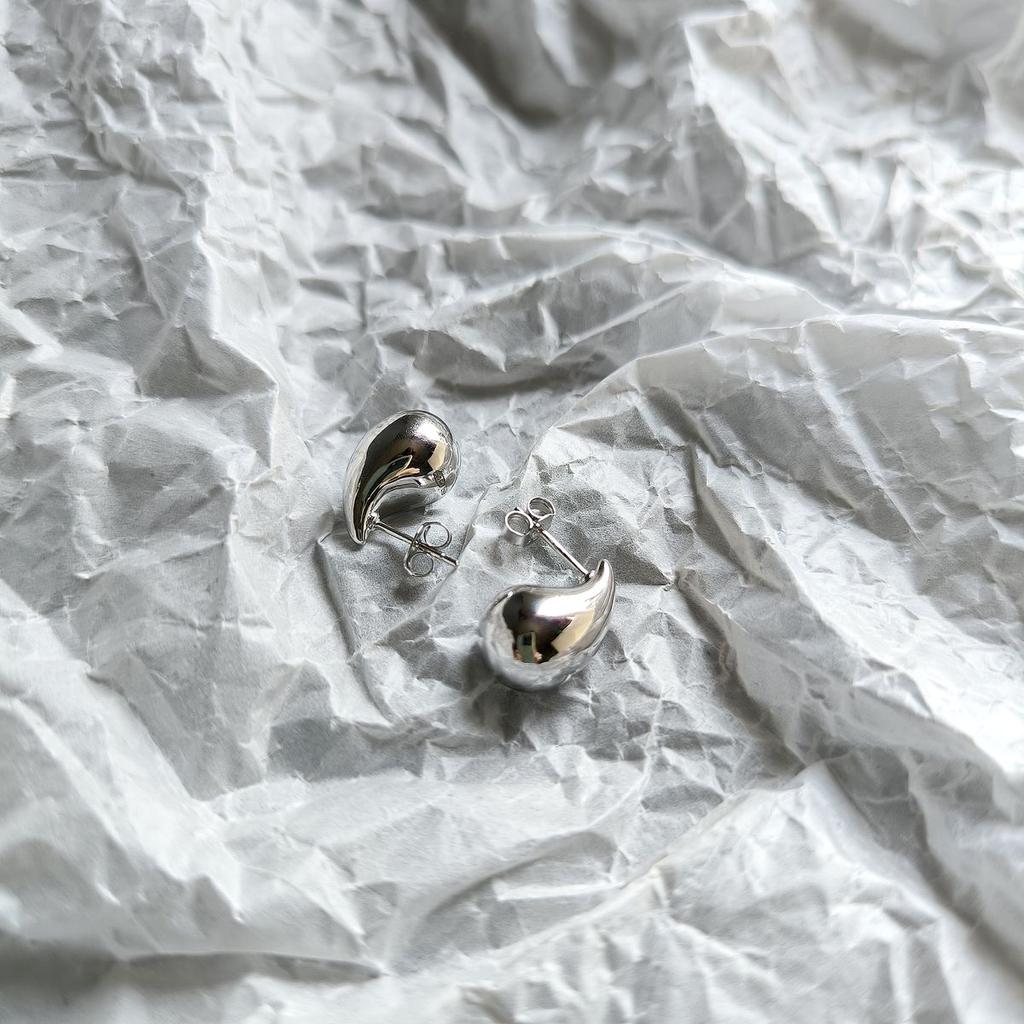 Silver Earrings Without Stones (2161196)