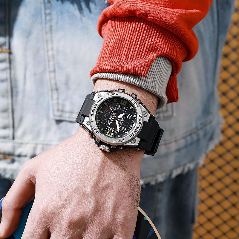 New fashion sports simple handsome cool men's electronic watches business 6/2000 design sense