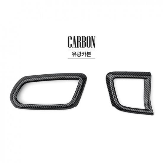 Tuning Carbon Fiber Air Vent Outlet Cover Trim For Hyundai Veloster -
