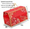 Chinese Style Hot Stamping Gift Box for Pastries and Local Specialty Gifts - Customizable and Reusable