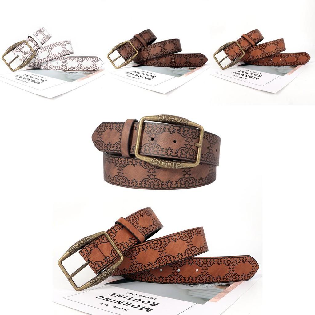 Style Ethnic Fashionable Waist Belt Retro Embossed Design For Women Dressing Up