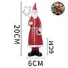 Christmas night lights, Santa Claus ornaments, resin crafts, creative home desktop gifts, Christmas gift, Stocking stuffers